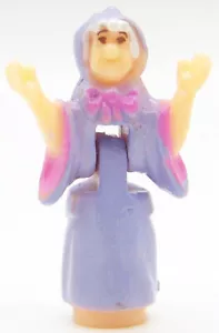 1995 Polly Pocket Disney Cinderella Enchanted Castle Godmother doll Bluebird Toy - Picture 1 of 2