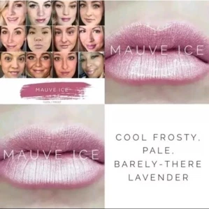SeneGence LipSense langanhaltende flüssige Lippenfarbe Mauve Eis versiegelt volle Größe pink - Bild 1 von 8