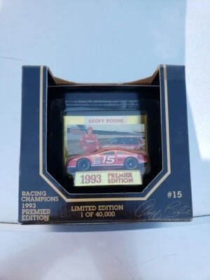 Racing Champions 1/64 NASCAR 1993 And 1994 Premier Edition Geoff Bodine  NIB - Image 1 of 4