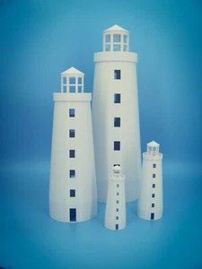 Scenic Costal Lighthouse - N Scale - 1:160 - 3D Printed - No Assembly Required! - Picture 1 of 8