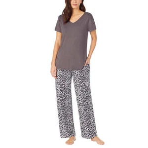 Carole Hochman, 2 Pc - Short Sleeve Lounge Pajama PJ Set (Choose Size + Color) - Picture 1 of 27