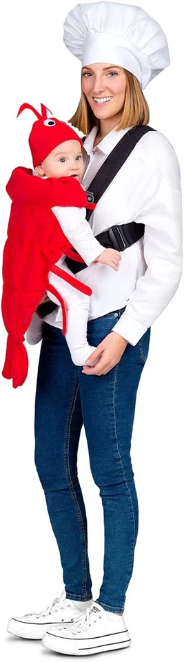My Other Me Costume Carnevale da Chef con Aragosta Donna Taglia Unica - Immagine 1 di 1