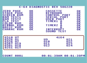Commodore 64 C64 Cartridge 2-in-1 Dead Test / Diagnostic Cart ORANGE C128 - Picture 1 of 5
