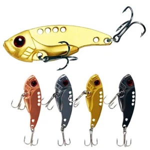 12PCS Metal Jig Fishing Lures Jigging Spinnerbait Artificial Trolling Hard Hook - Picture 1 of 10