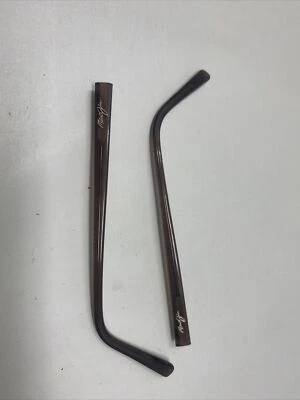 MAUI JIM LITTLE BELL MJ 860-19B marrón 140 mm ¡PIEZAS DE BRAZO DE TEMPLO!D75 Foto 1 de 4