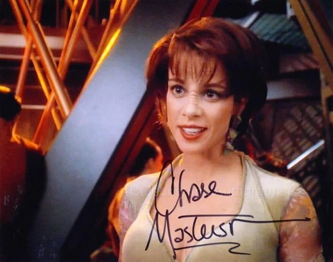 CHASE MASTERSON as Leeta - Star Trek: DS9 GENUINE SIGNED AUTOGRAPH Cover