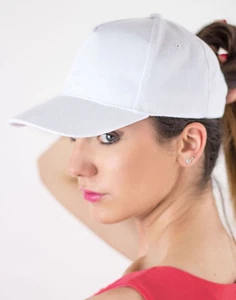 Unisex Lightweight Baseball Cap Plain Adult Fit 20 Colours Sports Golf 5 Panel - Picture 1 of 23