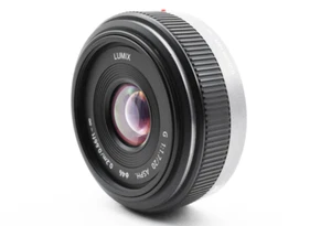 [Excellent] Panasonic Lumix G 20mm/F1.7 ASPH H-H020 Wide-Angle Pancake Lens JP - Picture 1 of 10