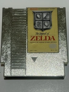 The Legend of Zelda 1985 (Nintendo NES) Gold Cartridge Tested Working - Bild 1 von 2