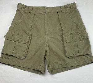 Pantaloncini cargo Columbia uomo verdi taglia 36 cotone escursionismo outdoor - Foto 1 di 5