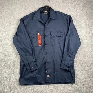 Dickies Icon Original Fit Hemd Herren Medium Navy Neu Chore Workwear - Bild 1 von 7