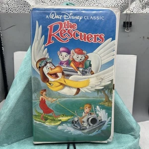 The Rescuers (VHS, 1992) Black Diamond Label - Picture 1 of 7