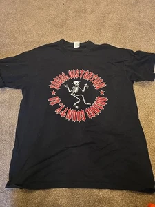 Rare Social Distortion T Shirt Ball & Chain Size Medium Orange County Punk Skull - Picture 1 of 10