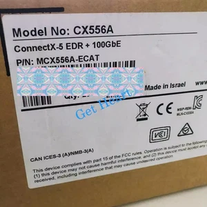 Mellanox MCX556A-ECAT ConnectX-5 VPI Adapter Card EDR IB 100GbE Dual-Port QSFP28 - Afbeelding 1 van 2