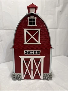 Cookie Barn Green Acres Theme Song Red Cookie Jar Tested. 12” Tall Top Opens - Picture 1 of 5