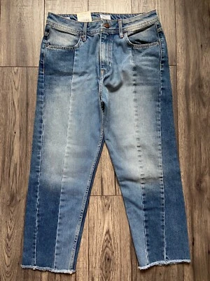 Pepe Jeans Archive PATCHY Cultivo Vaqueros Comodidad Para Pierna Recta Talla 30 - Imagen 1 de 4