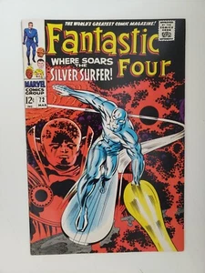 Fantastic Four #72 - Kultiges Jack Kirby Cover - Where Soars the Silver Surfer - Bild 1 von 2