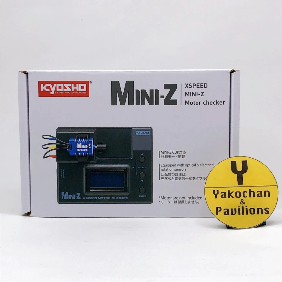 Kyosho MZW124 X-Speed ​​Mini-Z Motor Checker Optically checks rotation speed