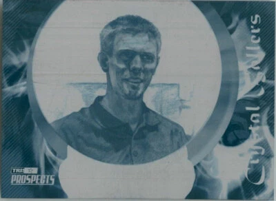 STEPHEN STRASBURG 2009 TriStar GOLD Crystal Baller Rookie Press Plate RC 1/1 - Image 1 of 2