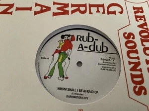 Barrington Levy , Whom Shall I Be Afraid Of   , Rubadub Label - Picture 1 of 1