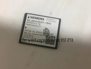 Tarjeta de memoria usada 1 pieza Siemens 6SL3054-0ED01-1BA0 6SL3 054-0ED01-1BA0 - Imagen 1 de 3