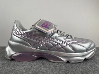 Puma x Dua Lipa Cell Dome King Womens Shoes Silver Purple 387291-01 Size 8 NEW - Image 1 of 4