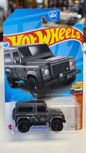 Land Rover Defender 90 Hot Wheels #227/250 en gris carbón - Imagen 1 de 3