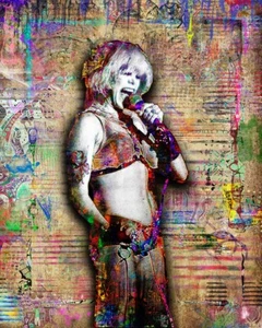 Poster WENDY O WILLIAMS 8x10 pollici plasmatica Wendy O Pop Art spedizione gratuita Stati Uniti - Foto 1 di 7