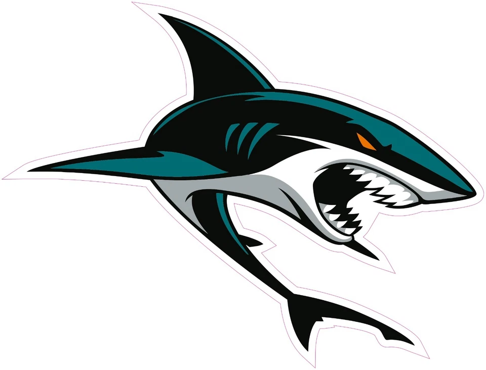 San Jose Sharks Hockey Vinyl Decal Sticker Car Truck Bumper Laptop Tumbler Mug