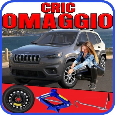 Platzsparend Notrad 5Fori Messen Rad Aus 17 Für Jeep Cherokee Mit Set Cric Crick - Bild 1 von 4