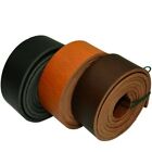 Real Genuine Leather Cord Hide Strap Rope String Fabric Material DIY Craft