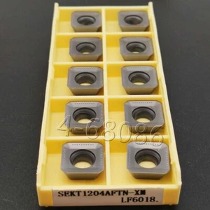 SEKT1204 AFTN-XM LF6018 fresadora cortador inserto de carburo SEHT12 para acero inoxidable - Imagen 1 de 5