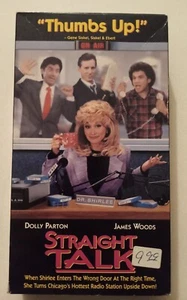 Straight Talk (VHS, 1992)Used - Picture 1 of 2