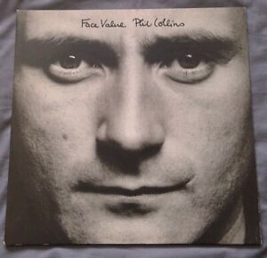 Phil Collins Face Value LP Atlantic SD 16029 G/F 1st press plays strong overall 