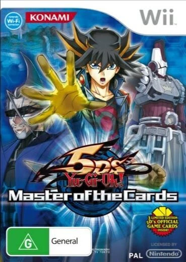 Yu-Gi-Oh! 5D's Master of the Cards Nintendo Wii + U *NEW *RARE *PAL Yugioh Game - Image 1 of 1