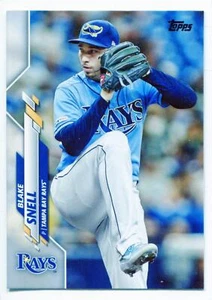 2020 Topps #507 Blake Snell 582 Montgomery - Picture 1 of 2