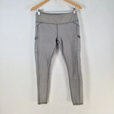 Z by Zobha Mujer Leggings Talla M Gris Elástico Ajustado 114031 Foto 1 de 4