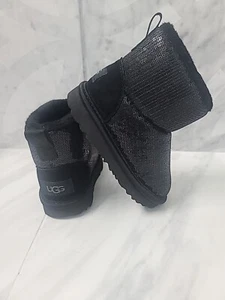 UGG CLASSIC MINI MIRROR BALL SEQUIN BOOTS 1143708T TODDLER 9 - Picture 1 of 8