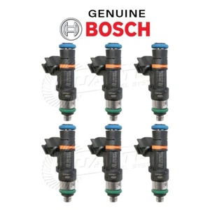 GENUINE Bosch 0280158117 550cc 52lb EV14 Fuel Injectors (6) - Picture 1 of 9