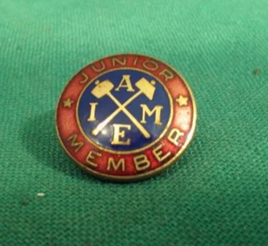 De colección Instituto Americano de Ingenieros de Minas Miembro Junior Solapa Pin Tornillo - Imagen 1 de 5