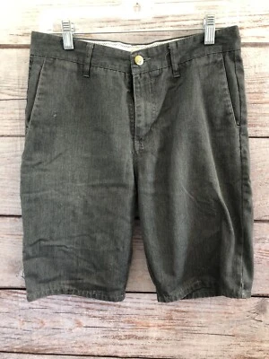 Volcom Gray LINESTONE SHORT YOUTH Polyester/Cotton Boy's Size 20 - Image 1 of 4