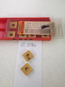 10 NEW SANDVIK SNMM 433-71 CARBIDE INSERTS. 120412-71. GRADE: 435. -C296- - Picture 1 of 1