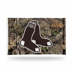 Boston Red Sox Bold Mossy Oak Design 3x5 Indoor/Outdoor Banner Flag w/ grommets - Picture 1 of 6