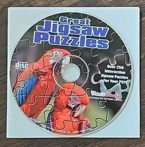Great Jigsaw Puzzles CD-ROM 1999 Wizzard Works - Photo 1/1