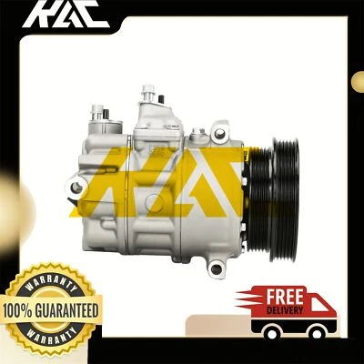 A/C Compressor for Volkswagen Golf 2010 2011-2014 Rabbit 2006 2007 2008 2009 - Изображение 1 из 4