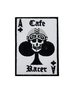 Racer Patch, cards patch, Embroidery Iron on Sew on Patch For Clothes 7X5.5cm - Picture 1 of 1