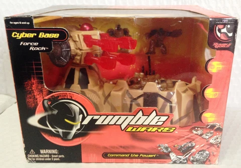 Rumble Wars - Cyber Base - Force Rock - 2001 - Brand NEW in the BOX - Vintage Cover
