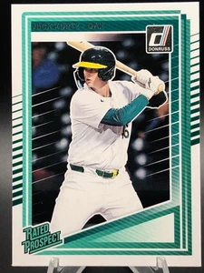 Nick Kurtz 2025 Donruss Rated Prospect Card # 154 Athletics - Picture 1 of 5