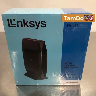 Linksys E8450 AX3200 WiFi 6 Dual-Band Router, High-Speed Home Wireless Network - Image 1 of 4