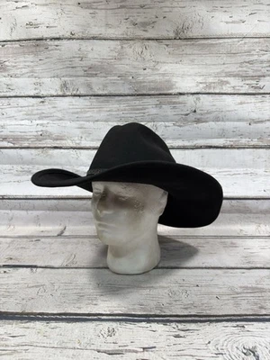 Gorra Dorfman Pacific Co DPC Negra 100% Lana Vaquero Occidental Hecha a Mano - L/XL Foto 1 de 4